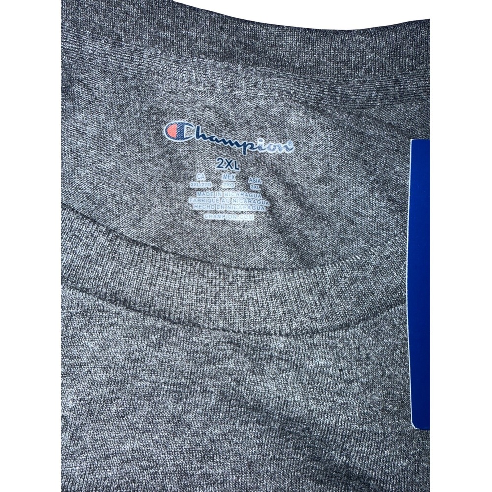 Champion 2026 NCAA March Madness Portland Basketball Graphic Tee Mens 2XL Grey - Picture 4 of 5